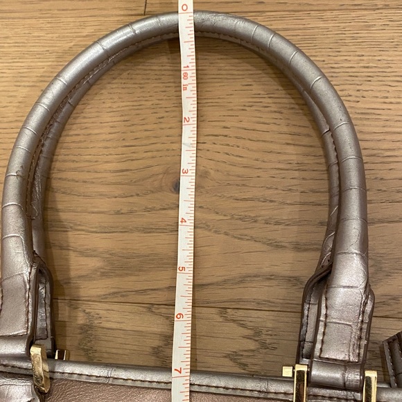 Y2K Liz Claiborne Rose Gold Shoulder Bag - Picture 12 of 13